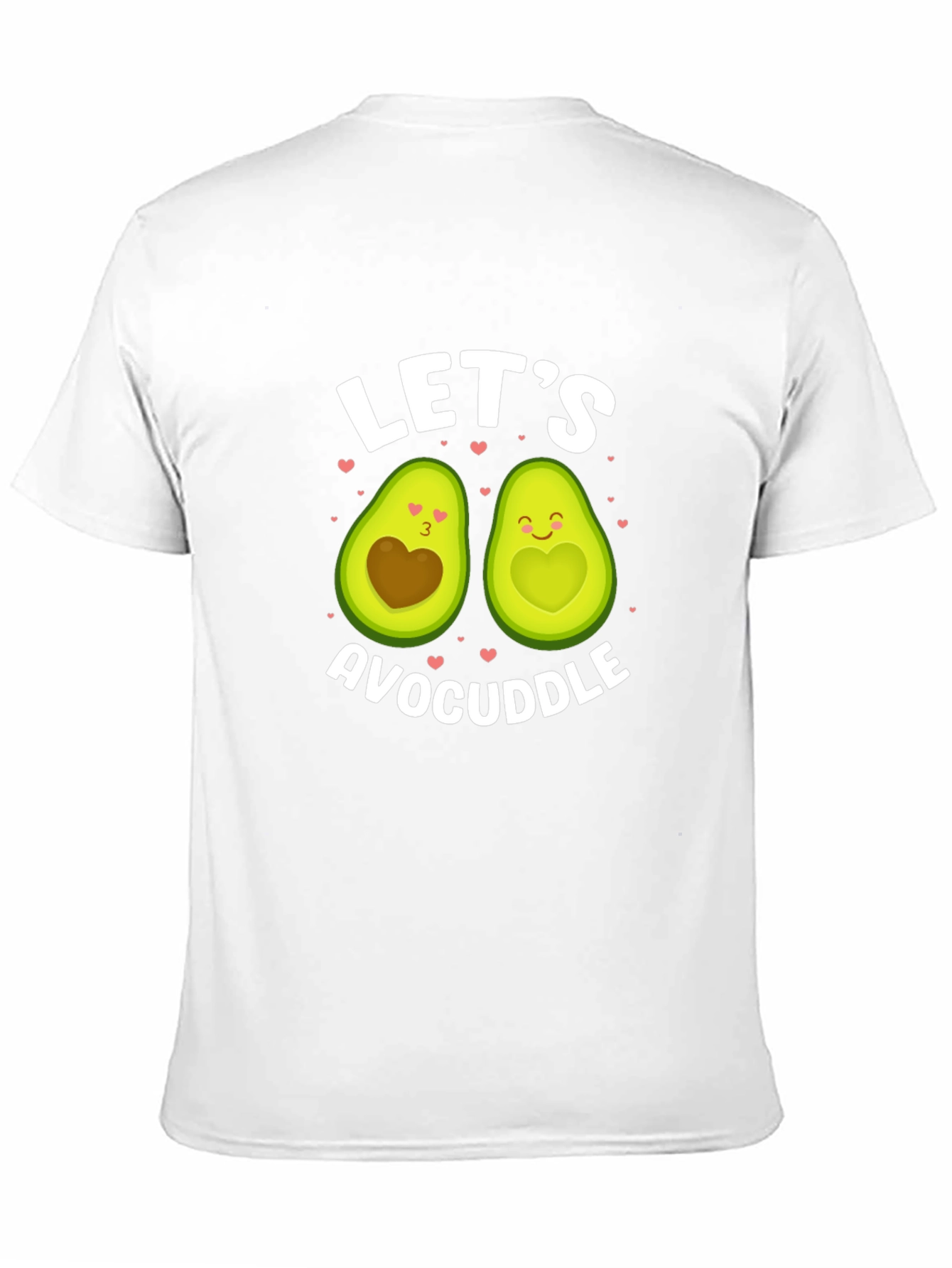 Avocado Couple Graphic Tee: Lets Avocuddle