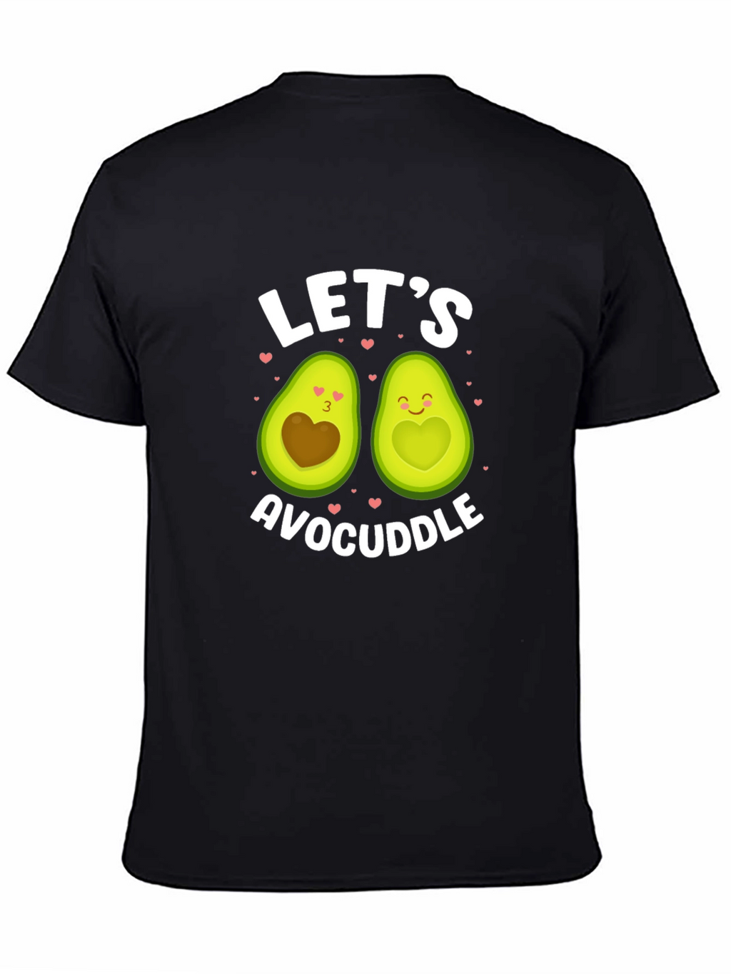 Avocado Couple Graphic Tee: Lets Avocuddle
