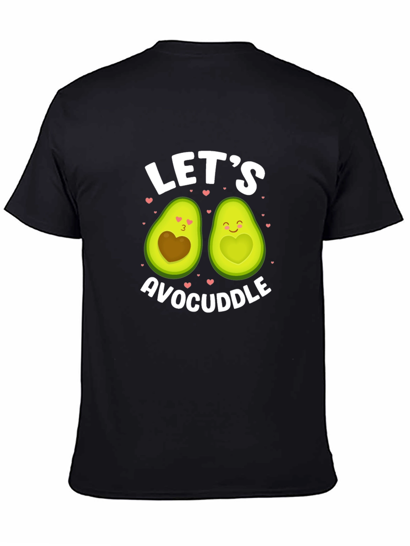 Avocado Couple Graphic Tee: Lets Avocuddle
