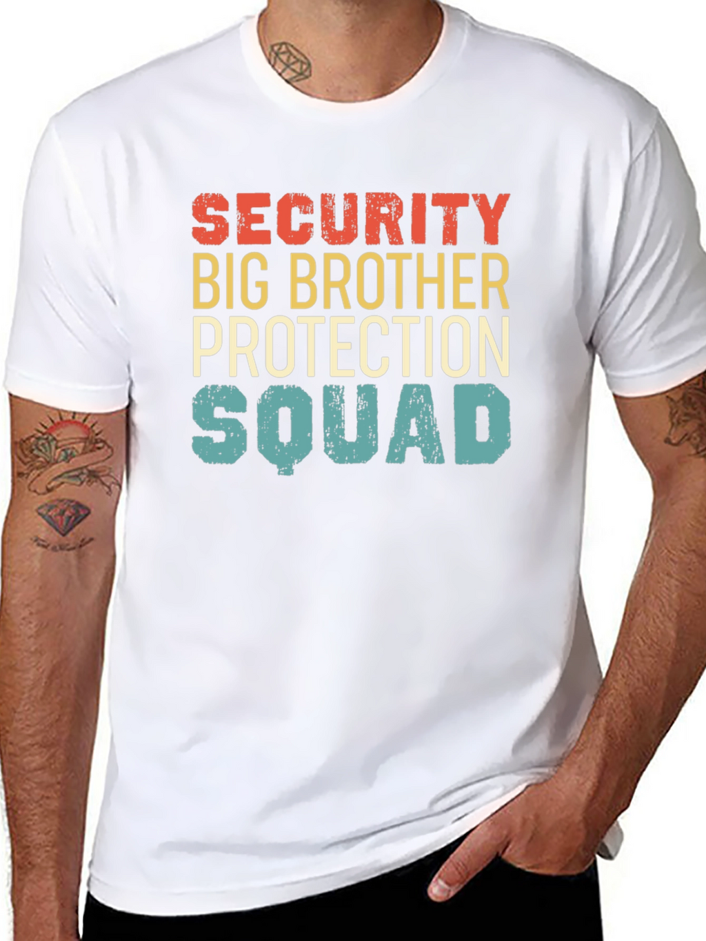 Security Big Brother Protection Squad T-Shirt