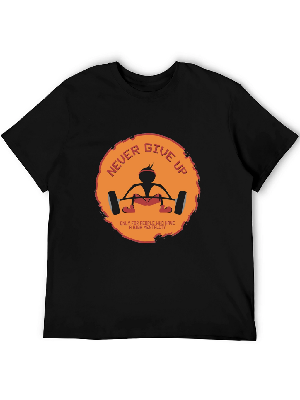 Never Give Up Graphic Tee - High Mentality