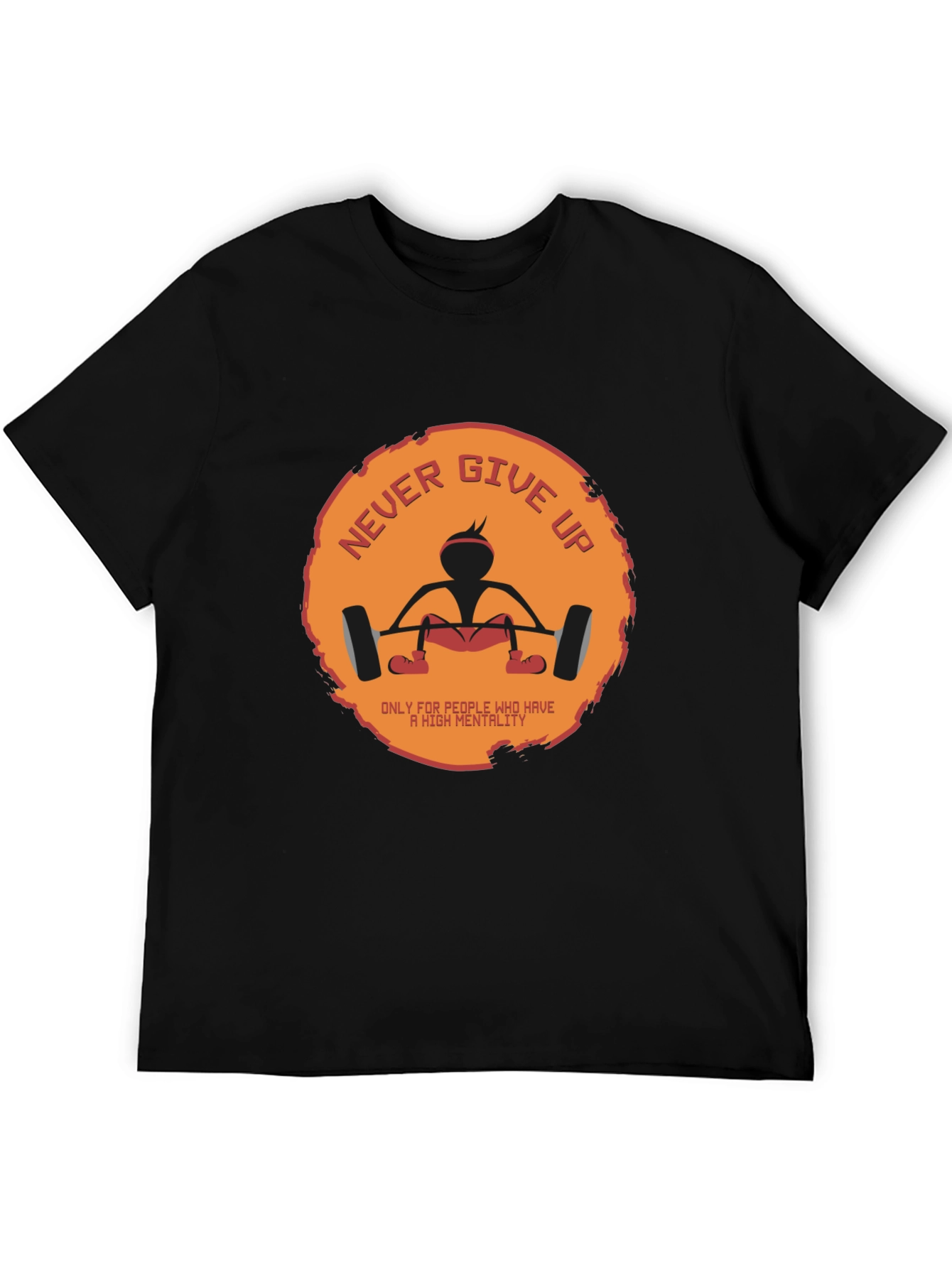 Never Give Up Graphic Tee - High Mentality
