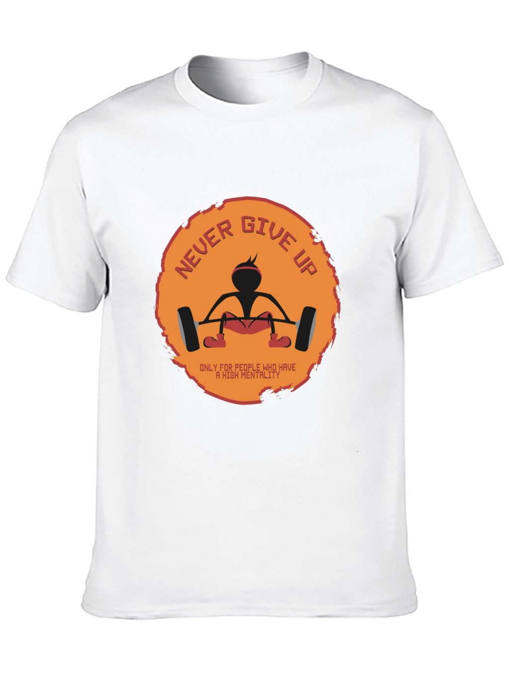 Never Give Up Graphic Tee - High Mentality