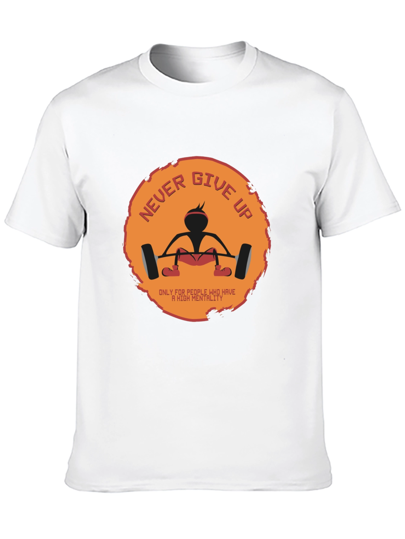 Never Give Up Graphic Tee - High Mentality