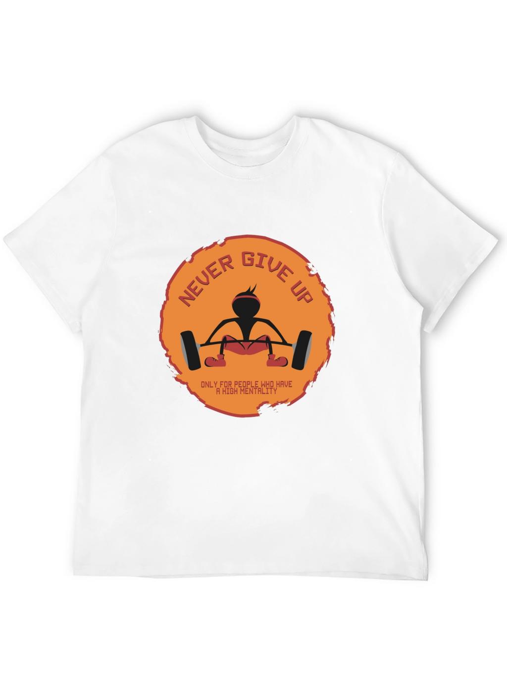 Never Give Up Graphic Tee - High Mentality