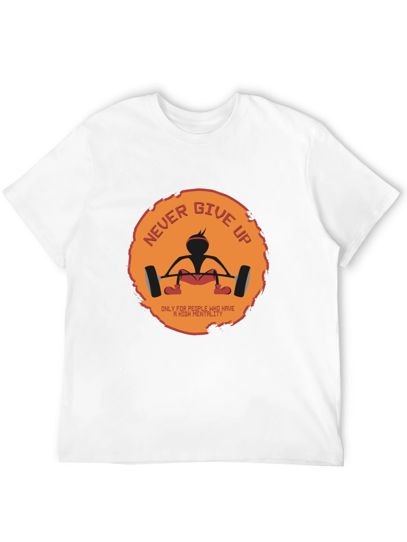 Never Give Up Graphic Tee - High Mentality