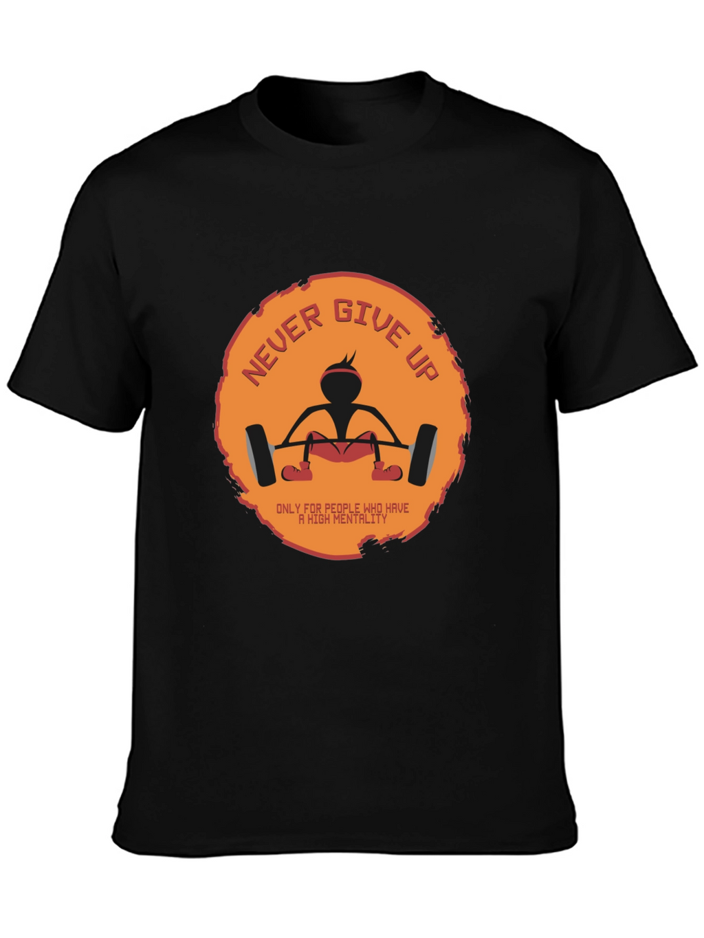Never Give Up Graphic Tee - High Mentality