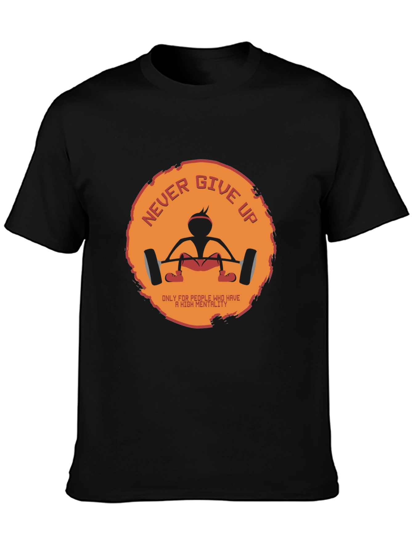 Never Give Up Graphic Tee - High Mentality