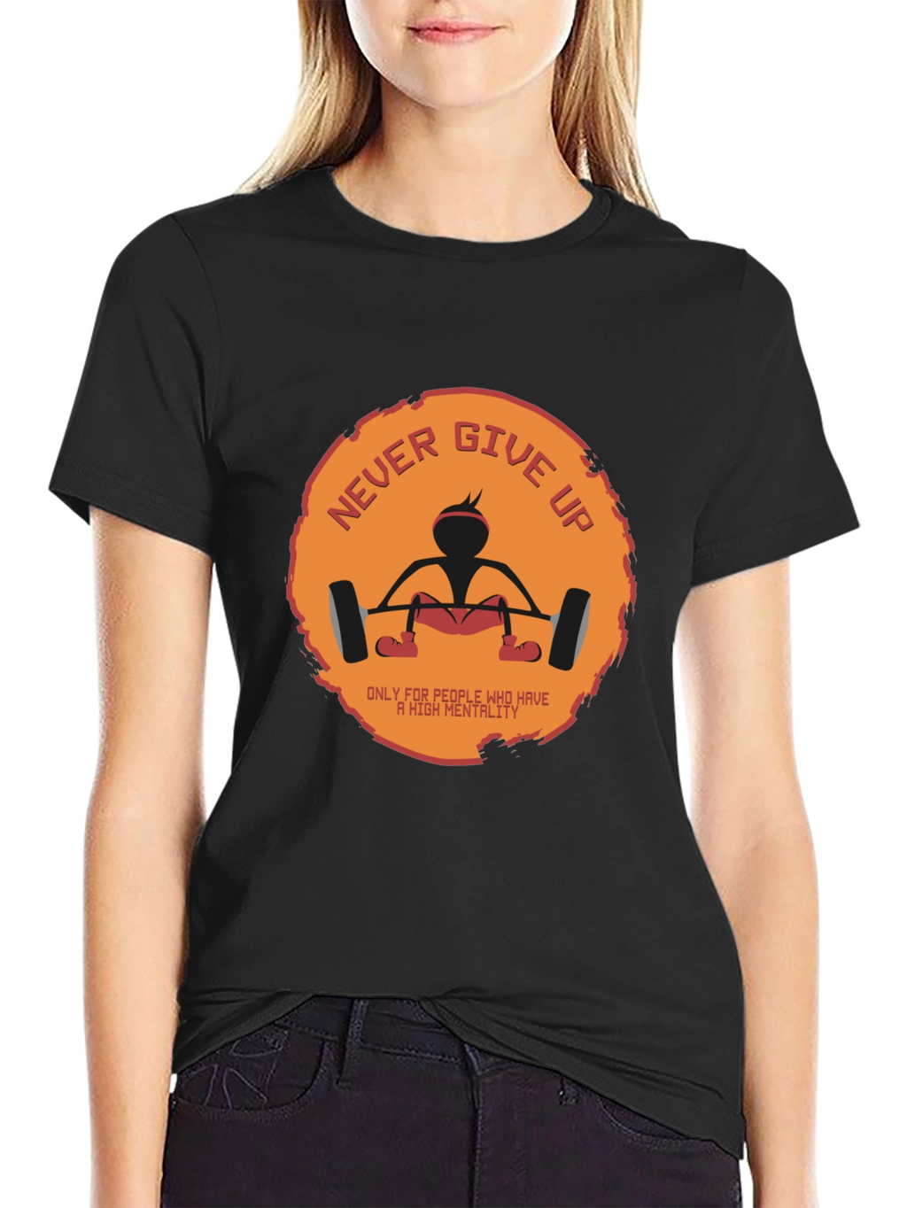 Never Give Up Graphic Tee - High Mentality