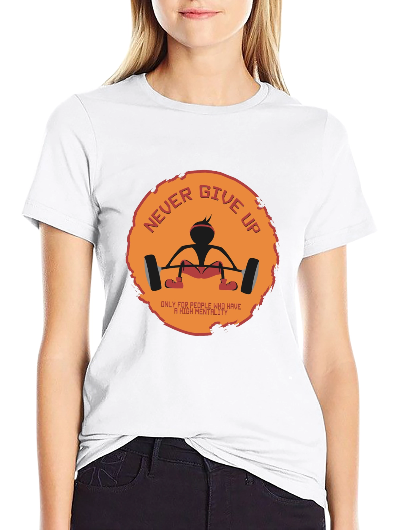 Never Give Up Graphic Tee - High Mentality