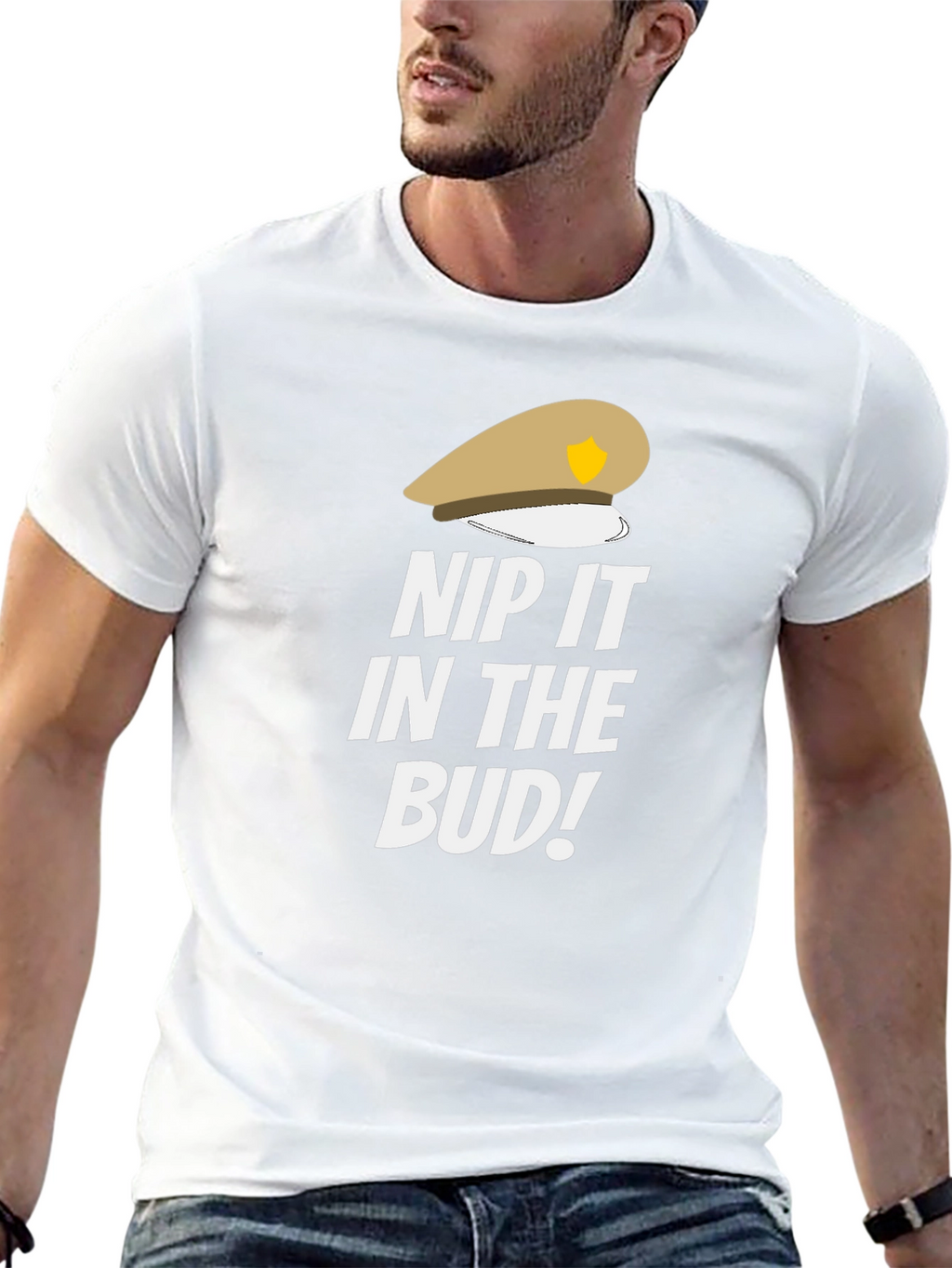 Nip it in the Bud! Funny T-Shirt