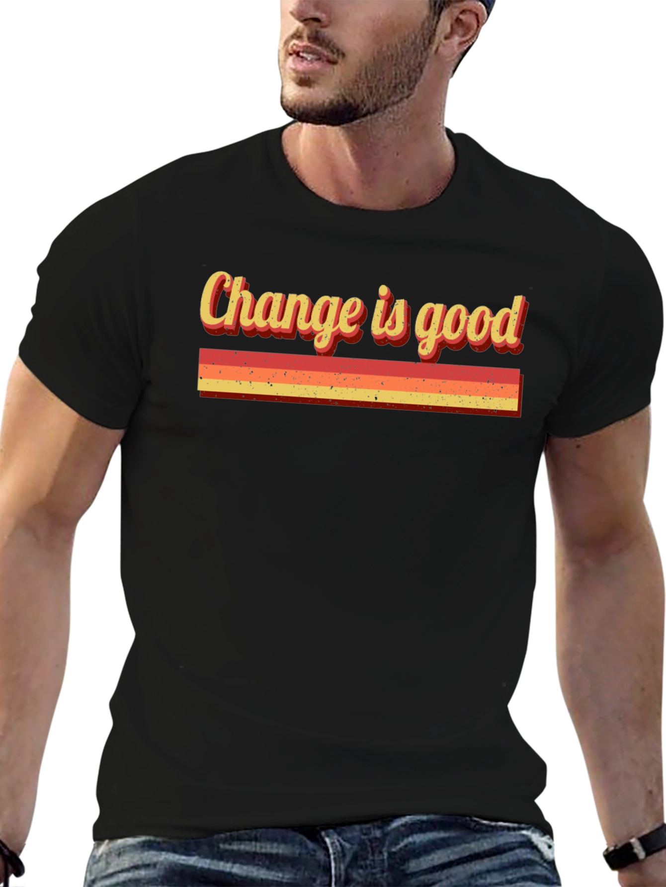 Change is Good Graphic Tee - Black