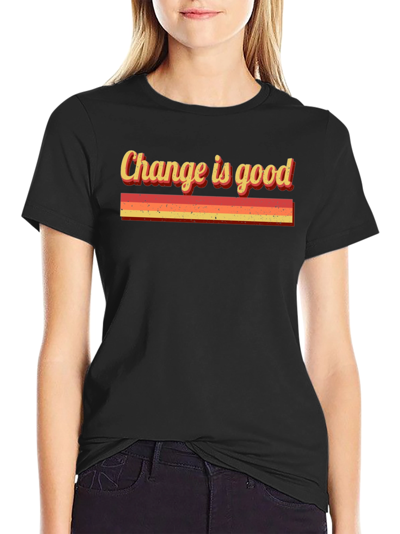Change is Good Graphic Tee - Black