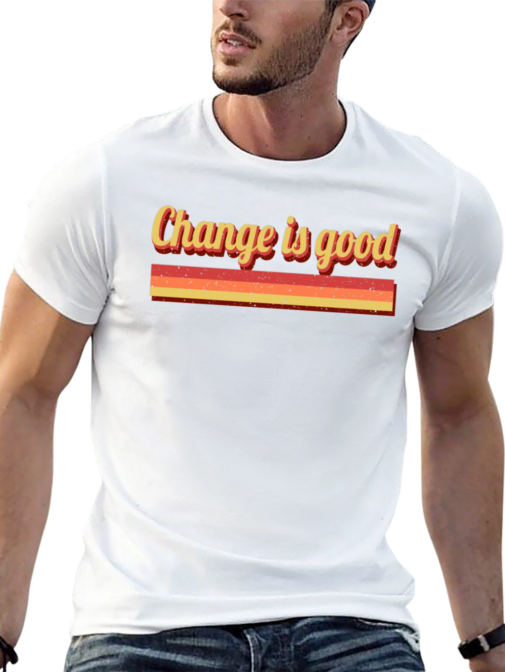 Change is Good Graphic Tee - Black