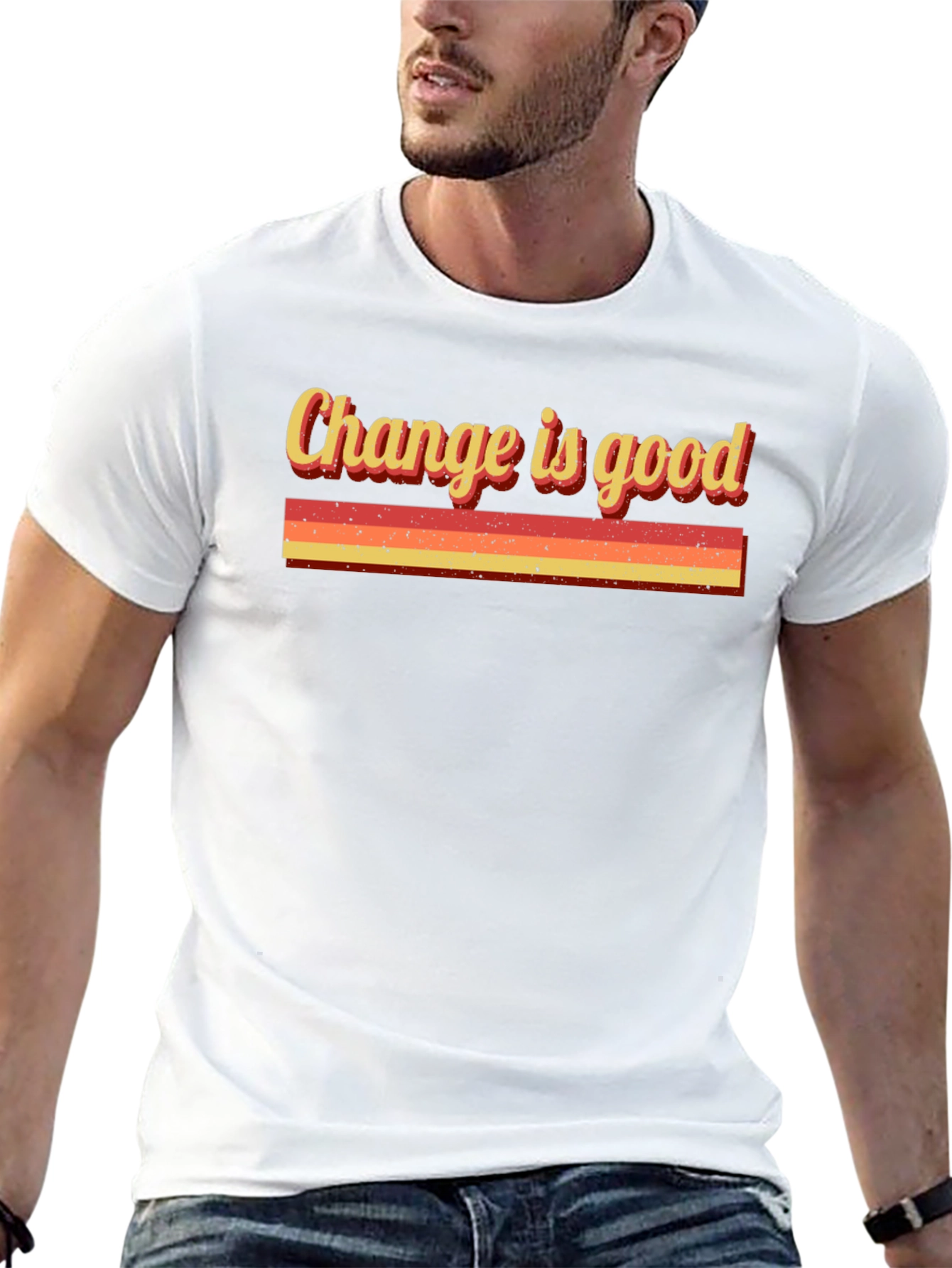 Change is Good Graphic Tee - Black