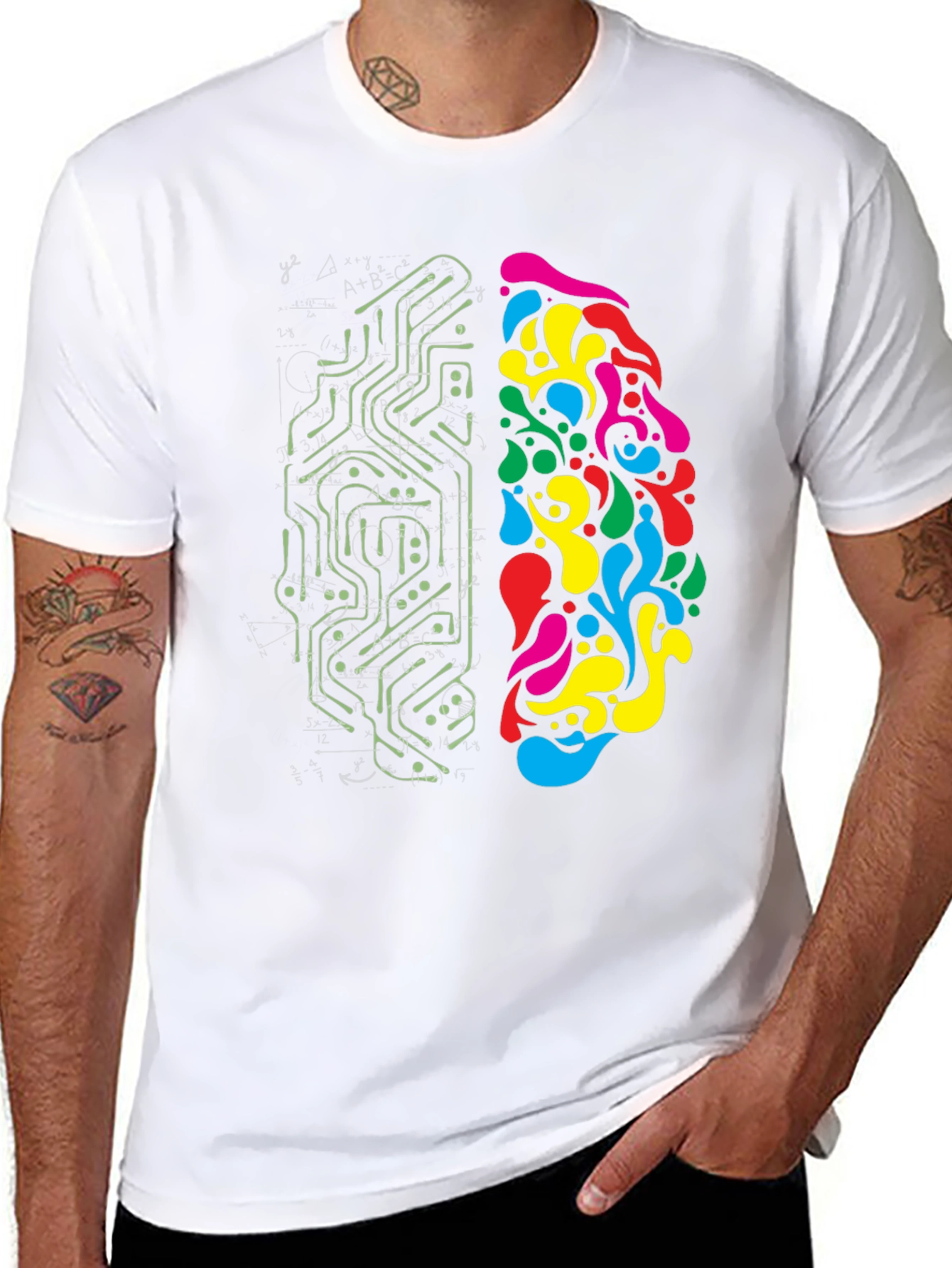 Creative Brain Circuitry Tee