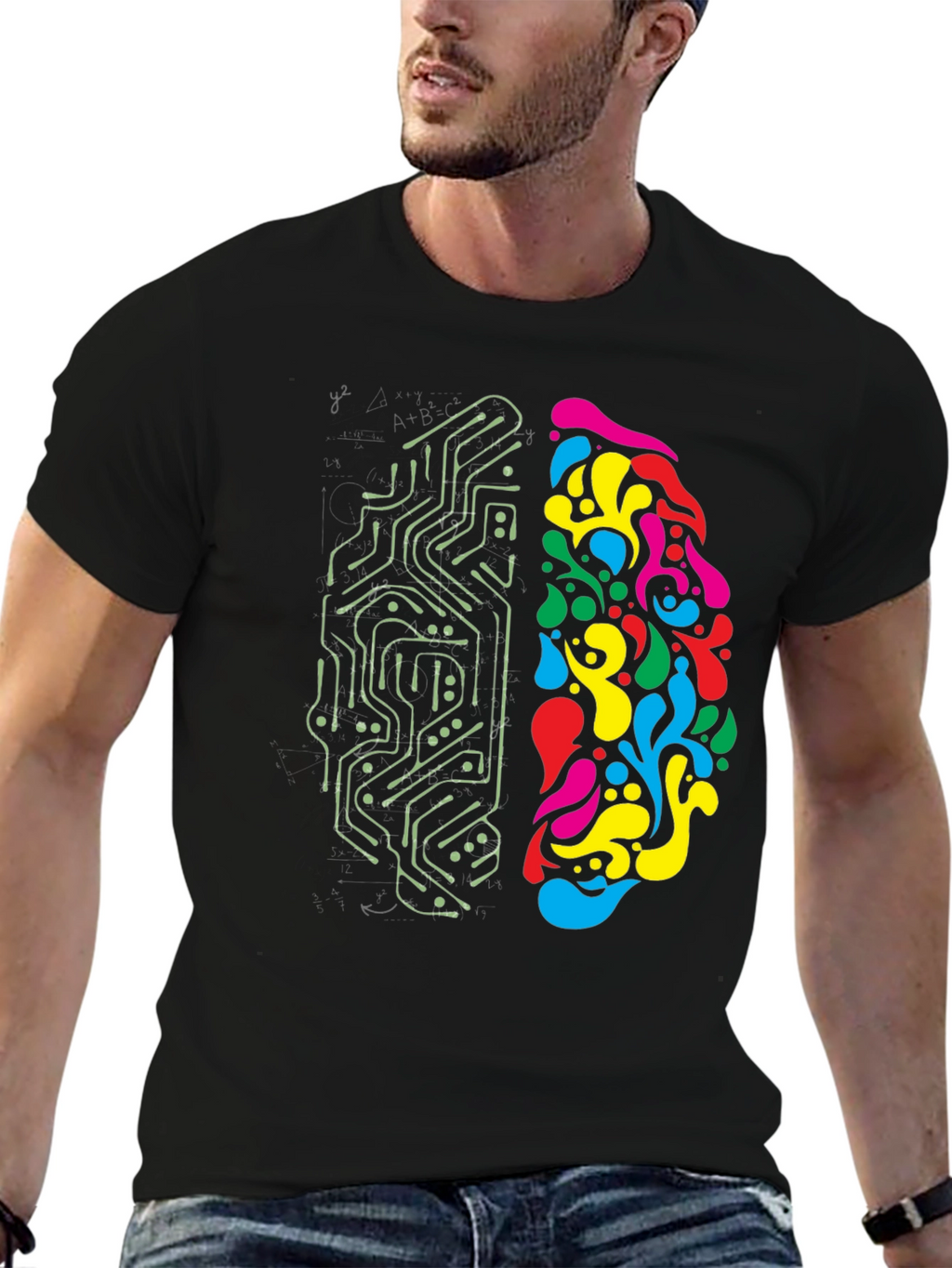 Creative Brain Circuitry Tee