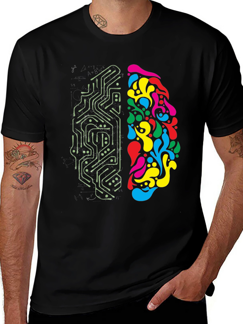 Creative Brain Circuitry Tee