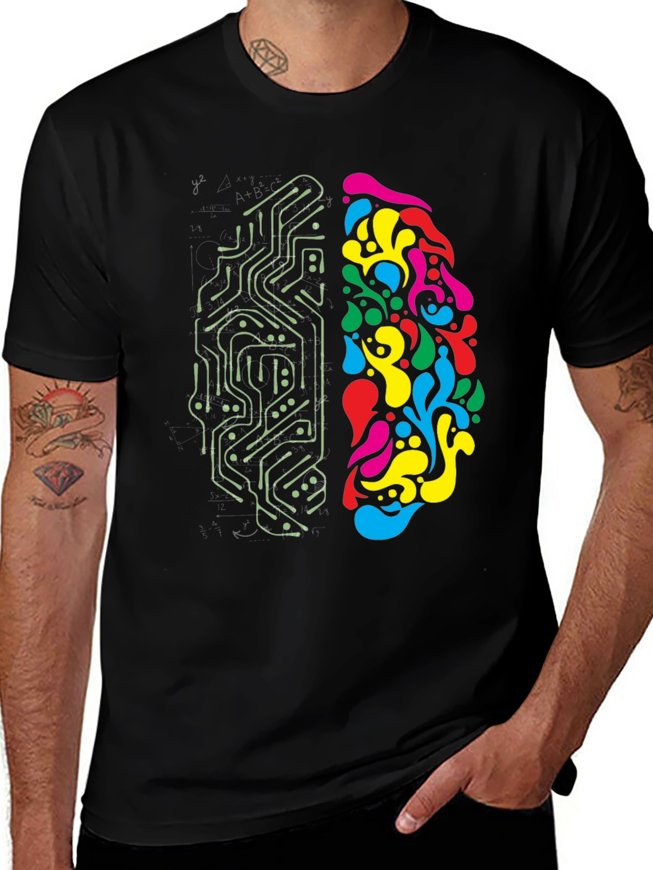 Creative Brain Circuitry Tee