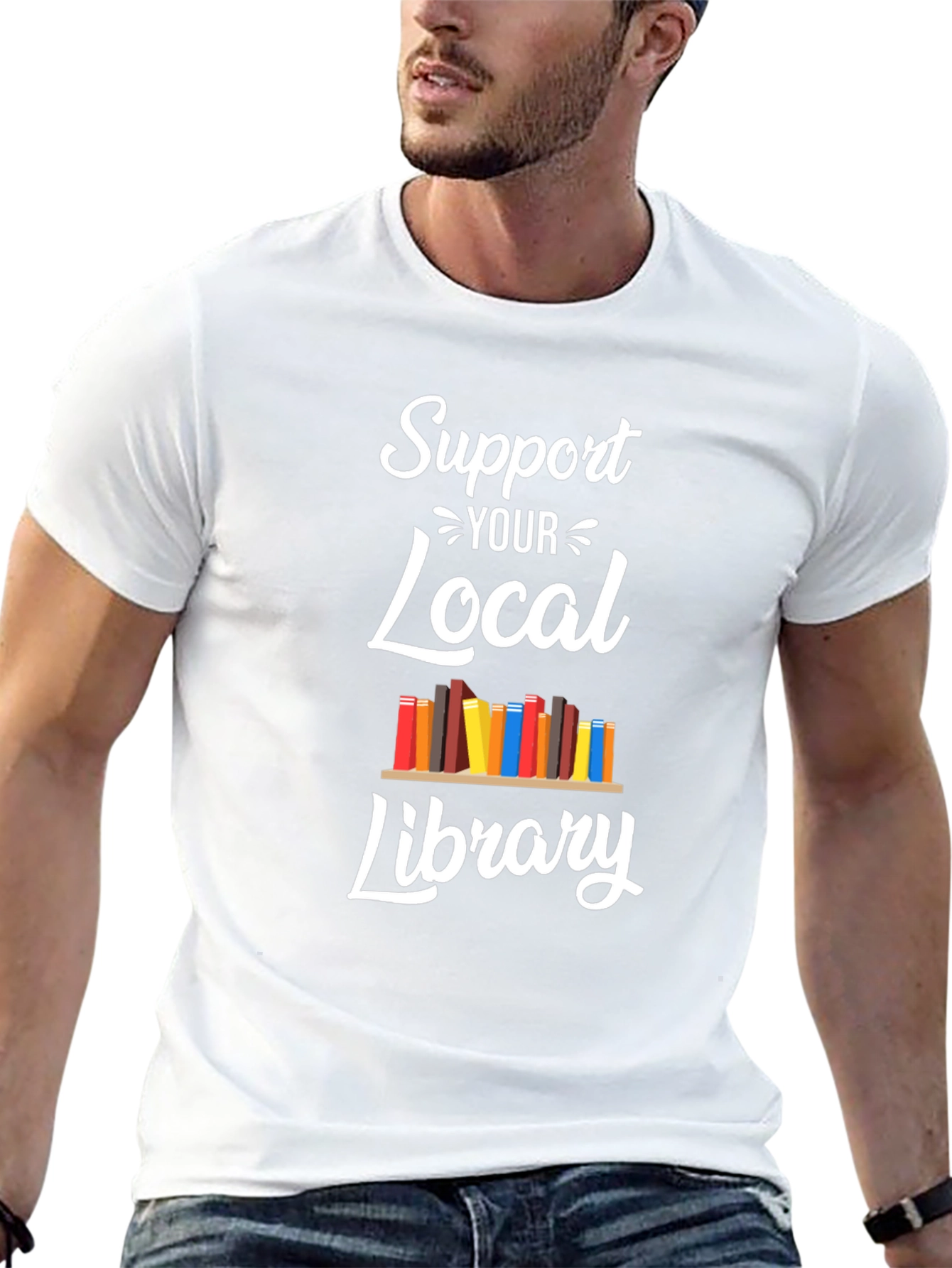 Support Your Local Library T-Shirt