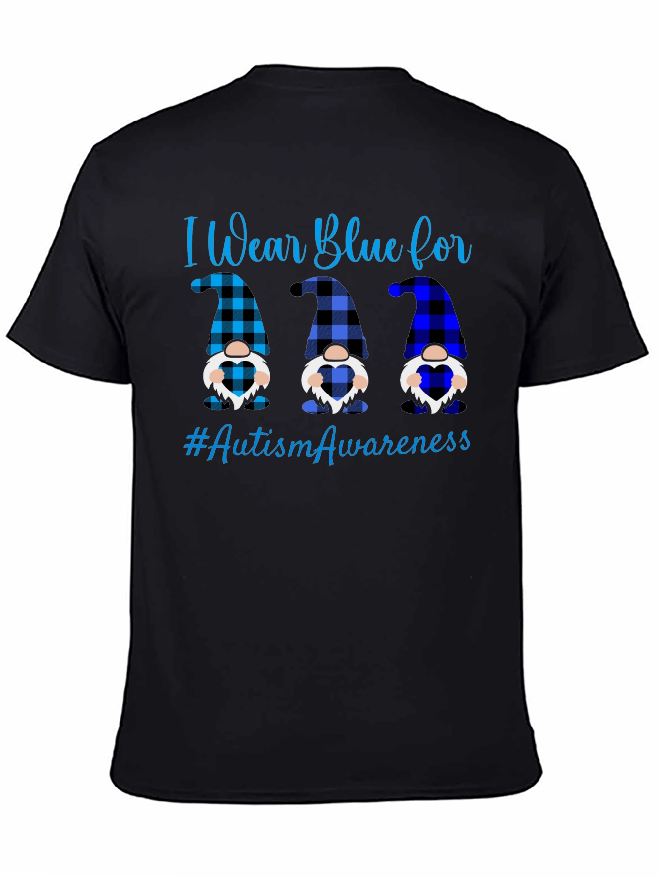 Autism Awareness Blue Gnomes T-Shirt
