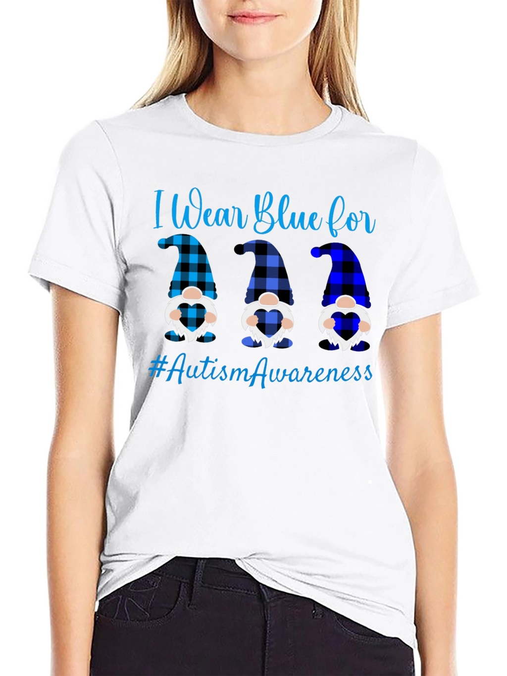 Autism Awareness Blue Gnomes T-Shirt