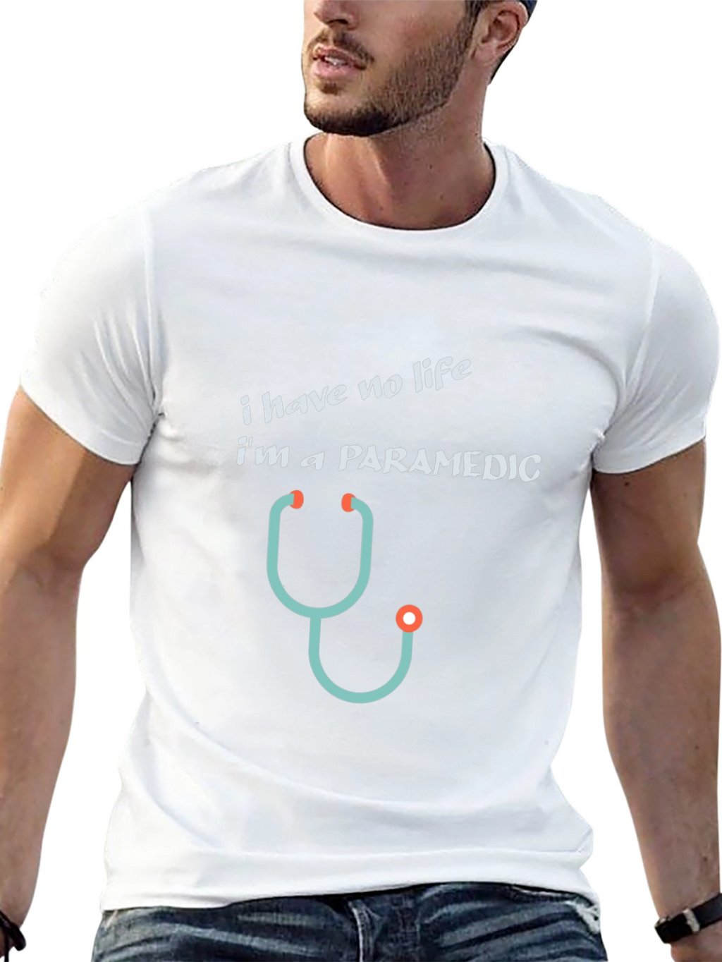 Paramedic T-Shirt - I Have No Life Funny Tee