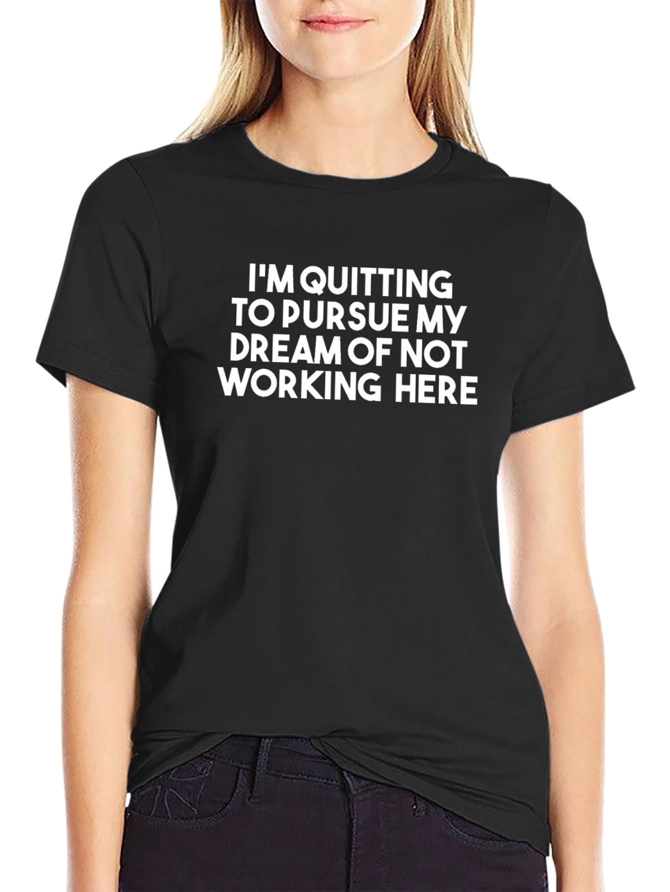 Funny Quitting Dream Graphic T-Shirt