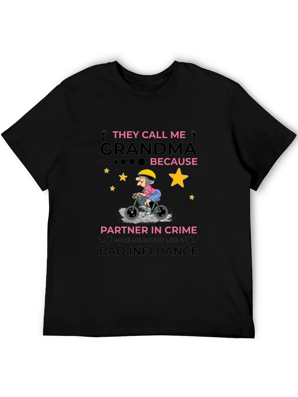 Grandma Partner in Crime Graphic Tee