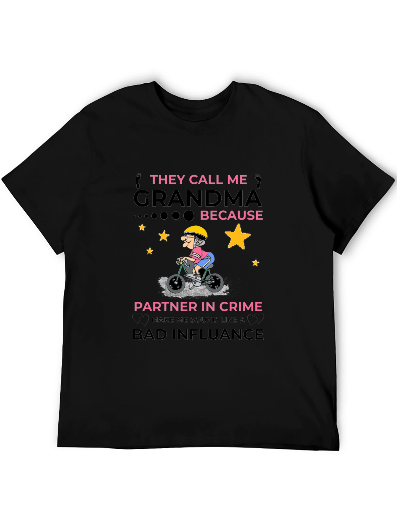 Grandma Partner in Crime Graphic Tee