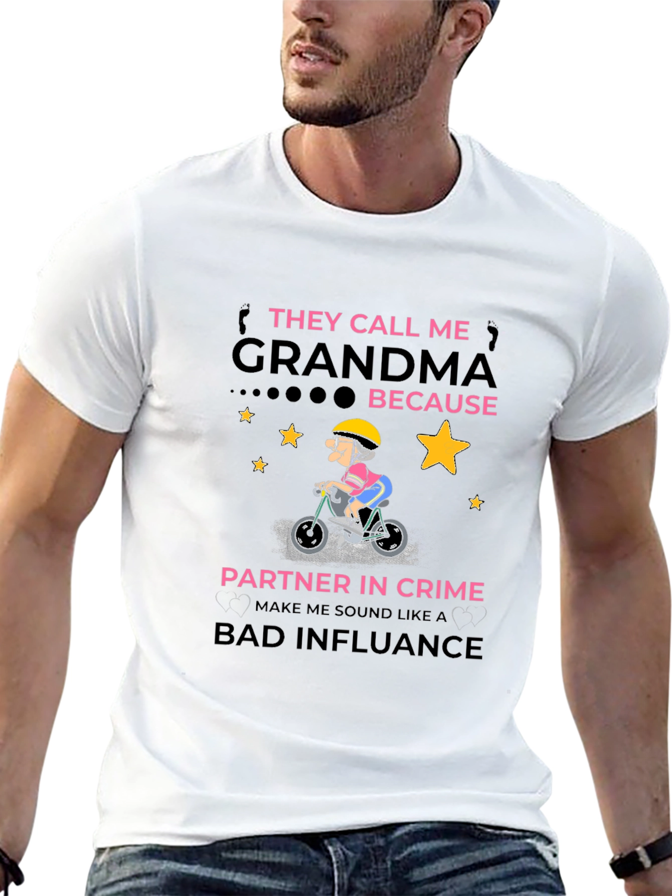 Grandma Partner in Crime Graphic Tee