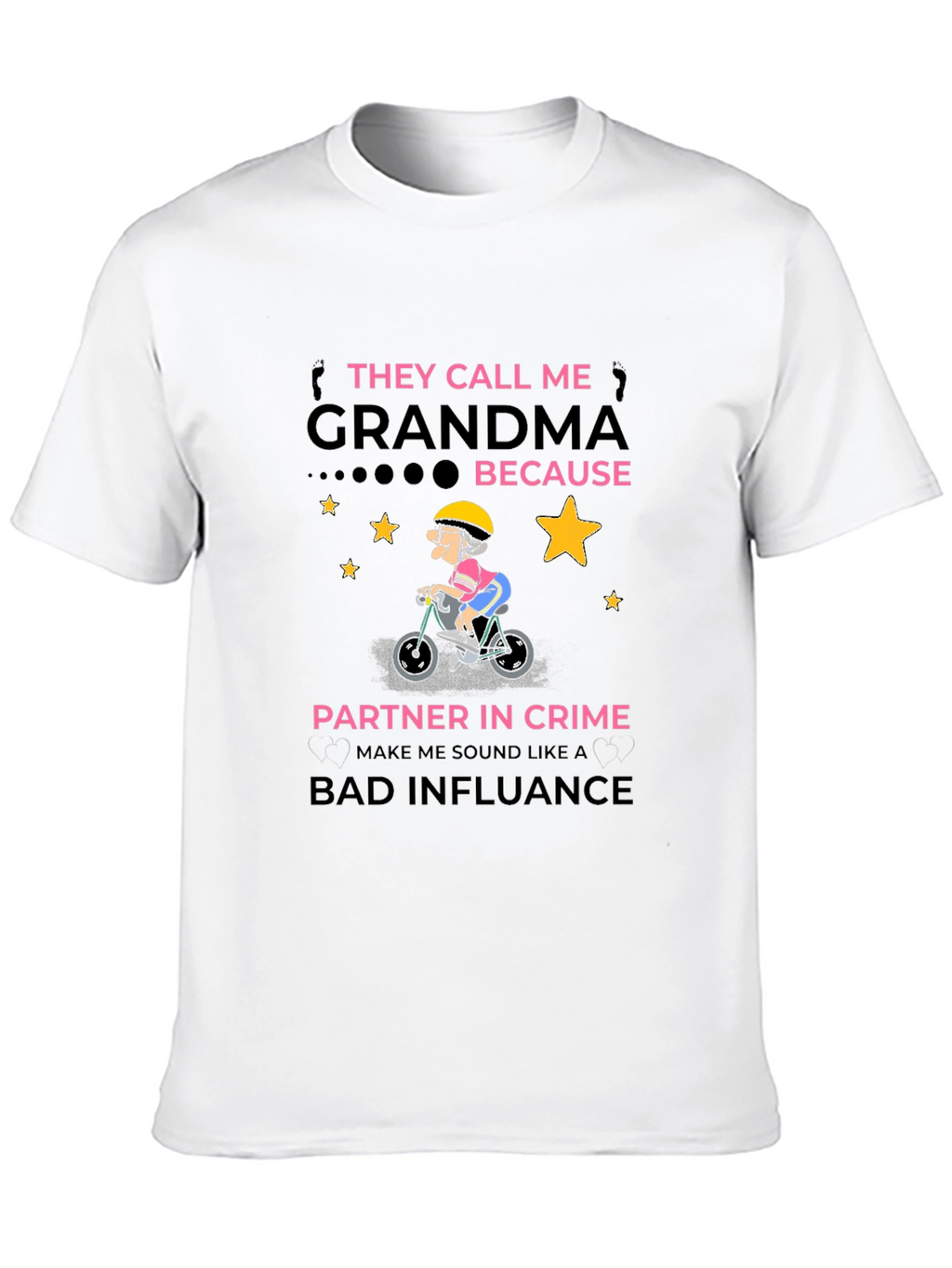 Grandma Partner in Crime Graphic Tee