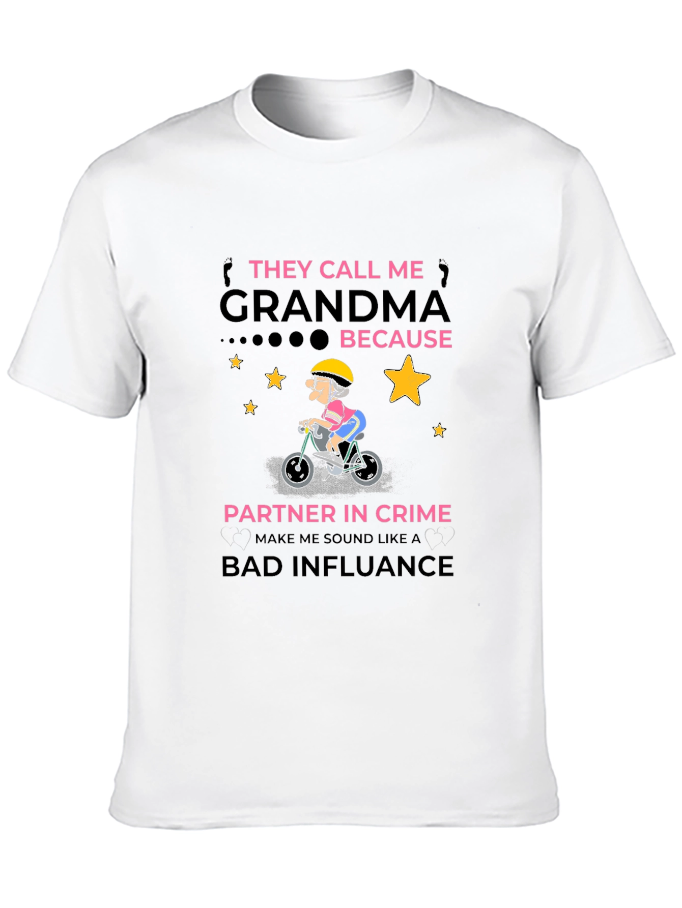 Grandma Partner in Crime Graphic Tee