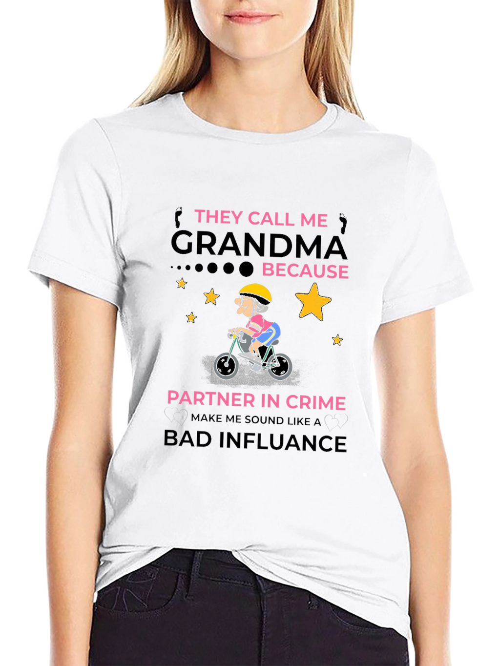 Grandma Partner in Crime Graphic Tee