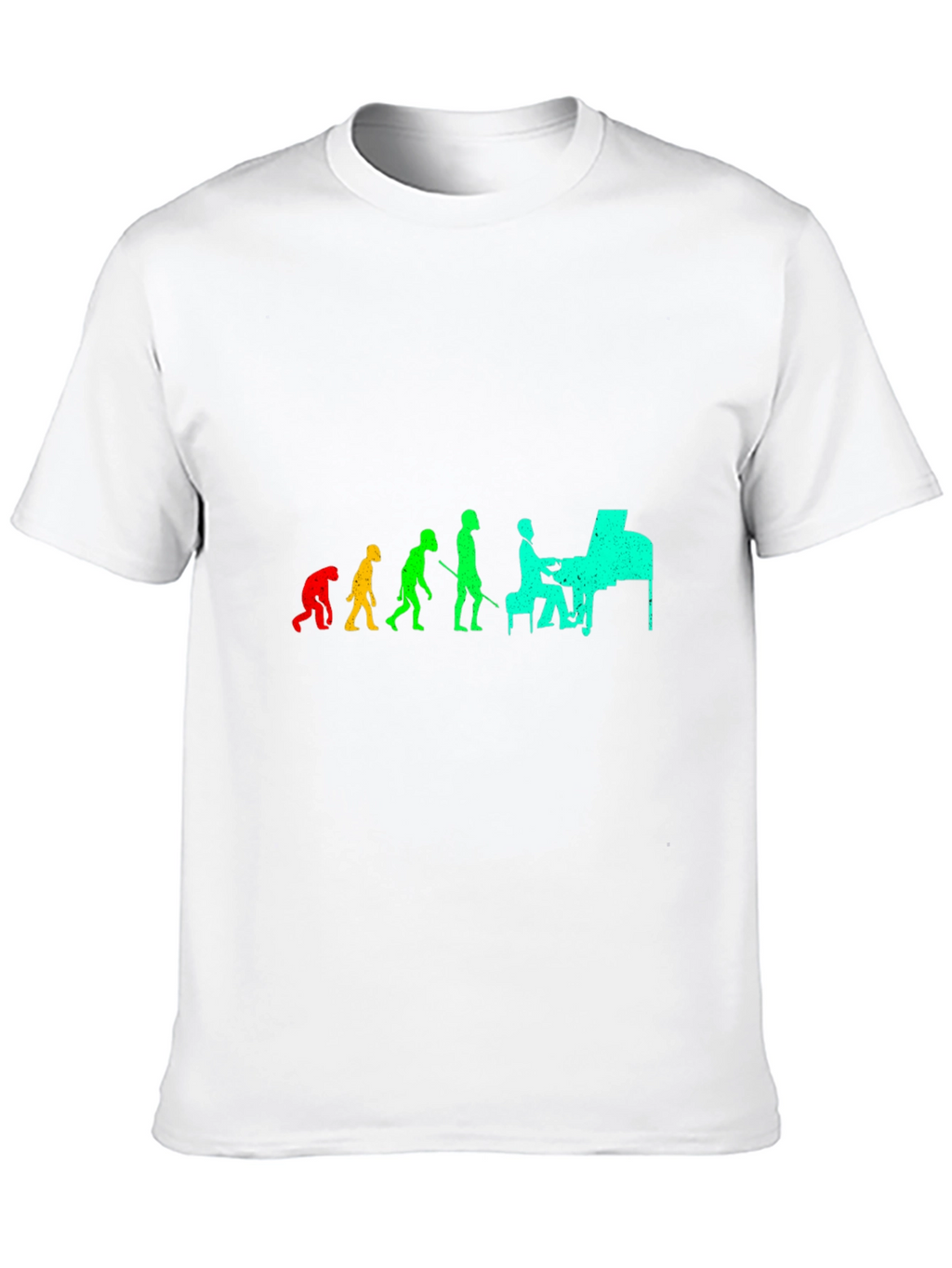 Evolution of Piano Black T-Shirt