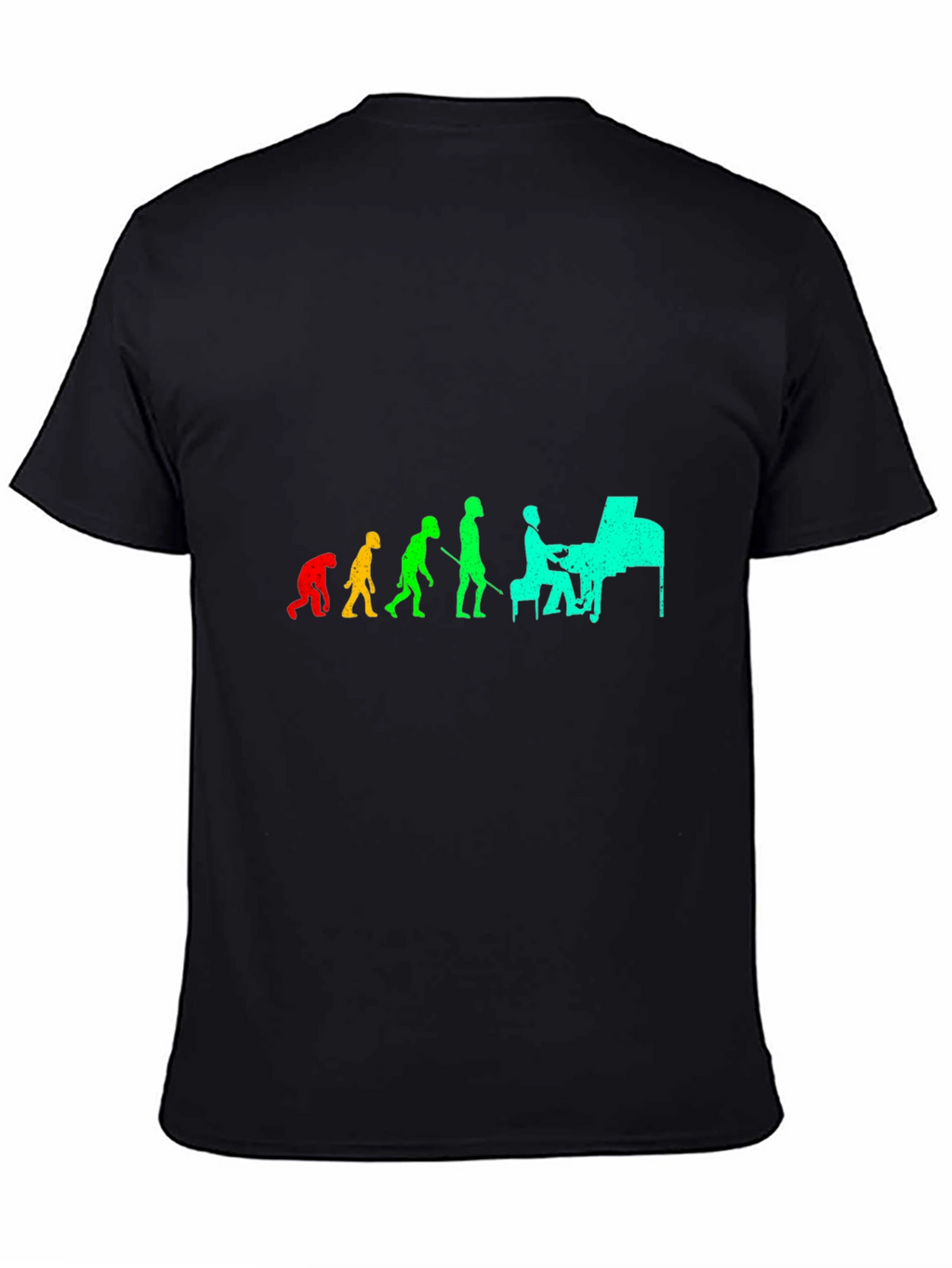 Evolution of Piano Black T-Shirt