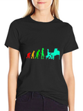 Evolution of Piano Black T-Shirt