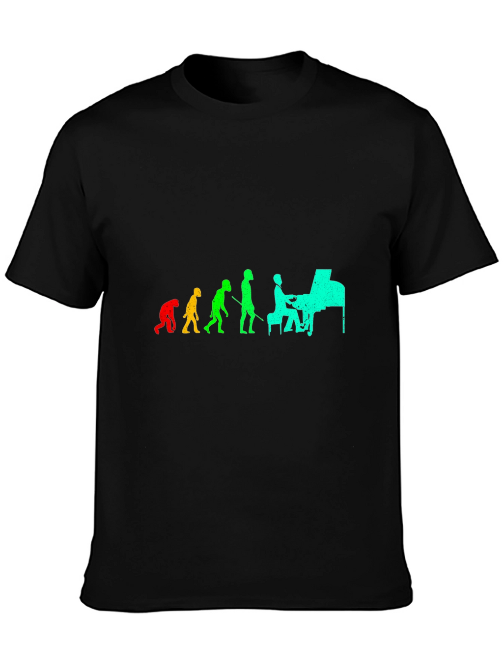 Evolution of Piano Black T-Shirt