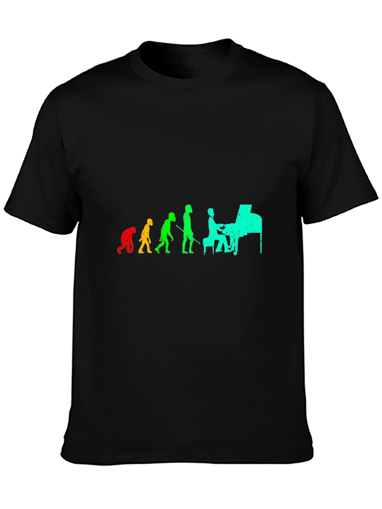Evolution of Piano Black T-Shirt