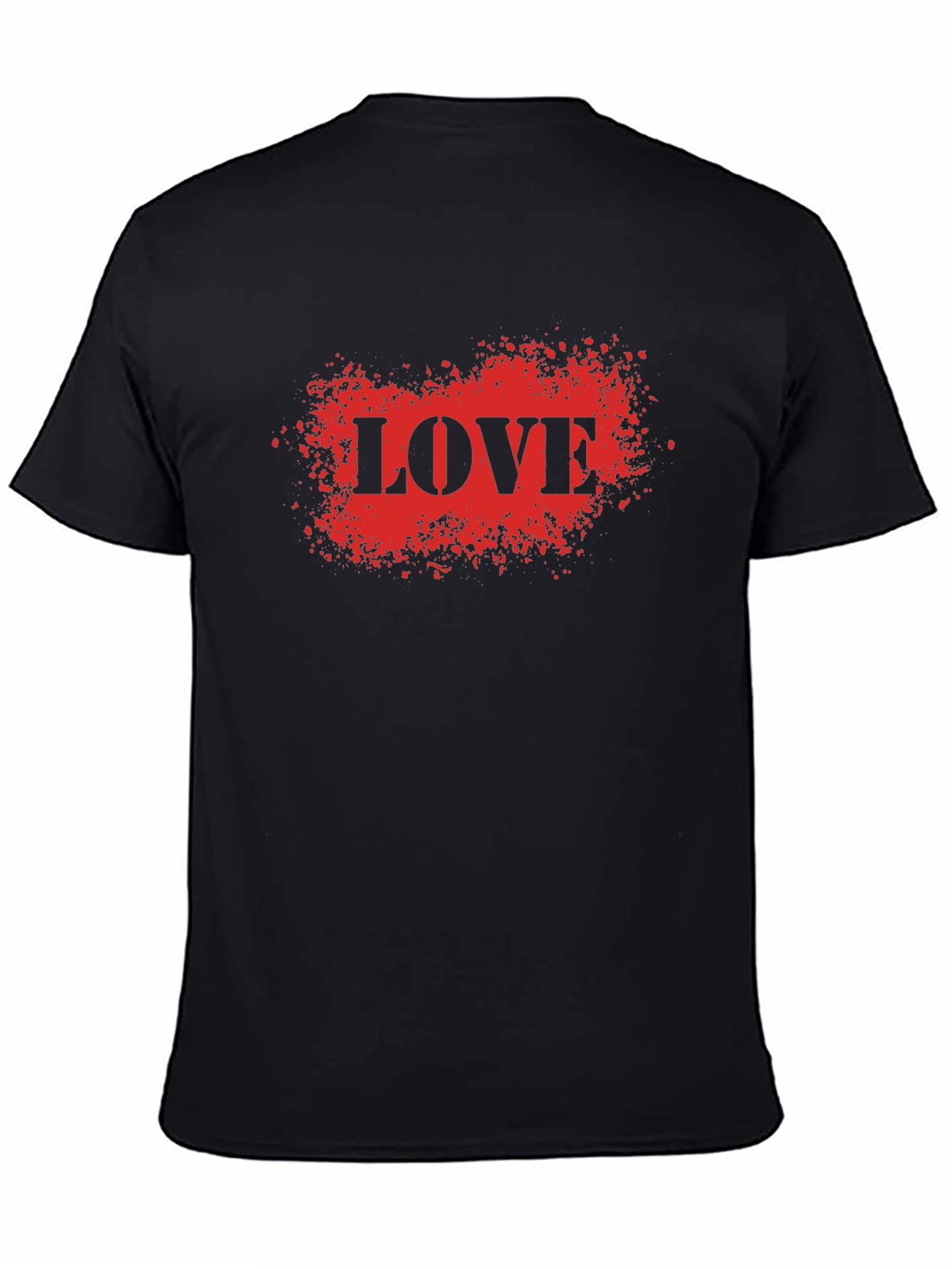 LOVE Graphic Tee - Black Short Sleeve