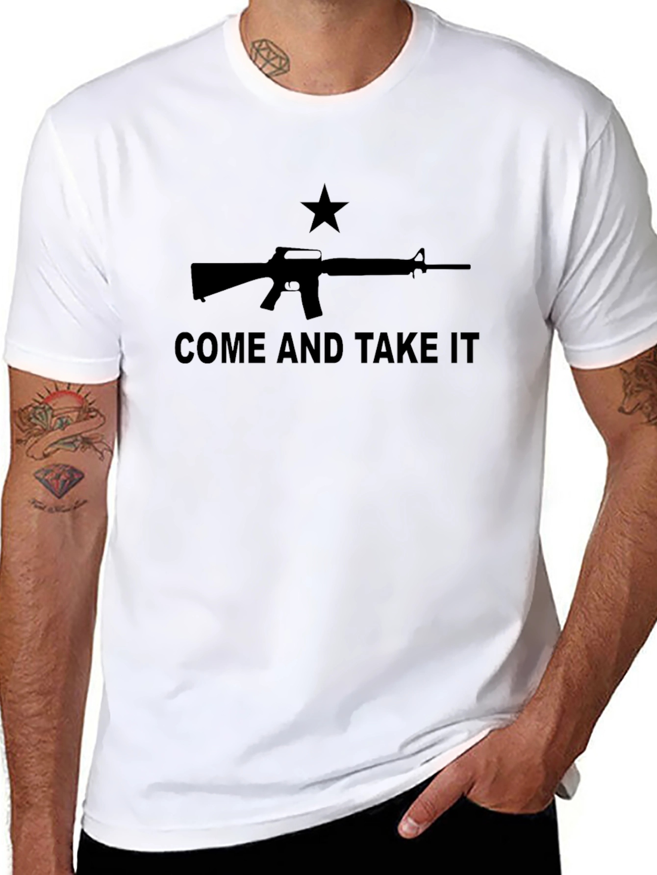 Come and Take It AR-15 T-Shirt