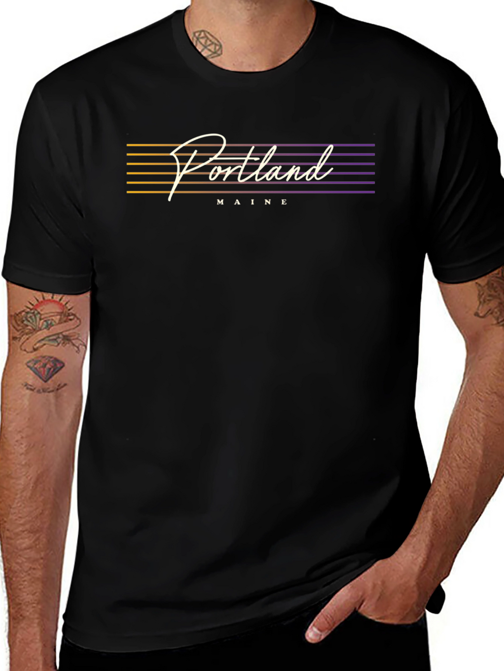 Portland Maine Graphic T-Shirt