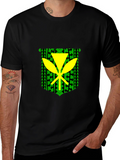 Tribal Hawaiian Canoe Paddle T-Shirt