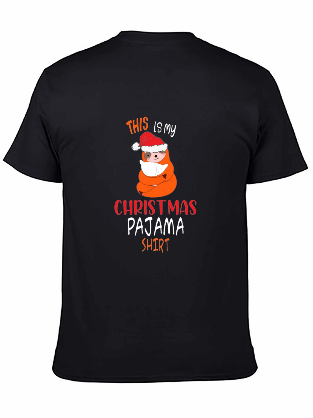 Christmas Pajama Shirt Funny Holiday Tee
