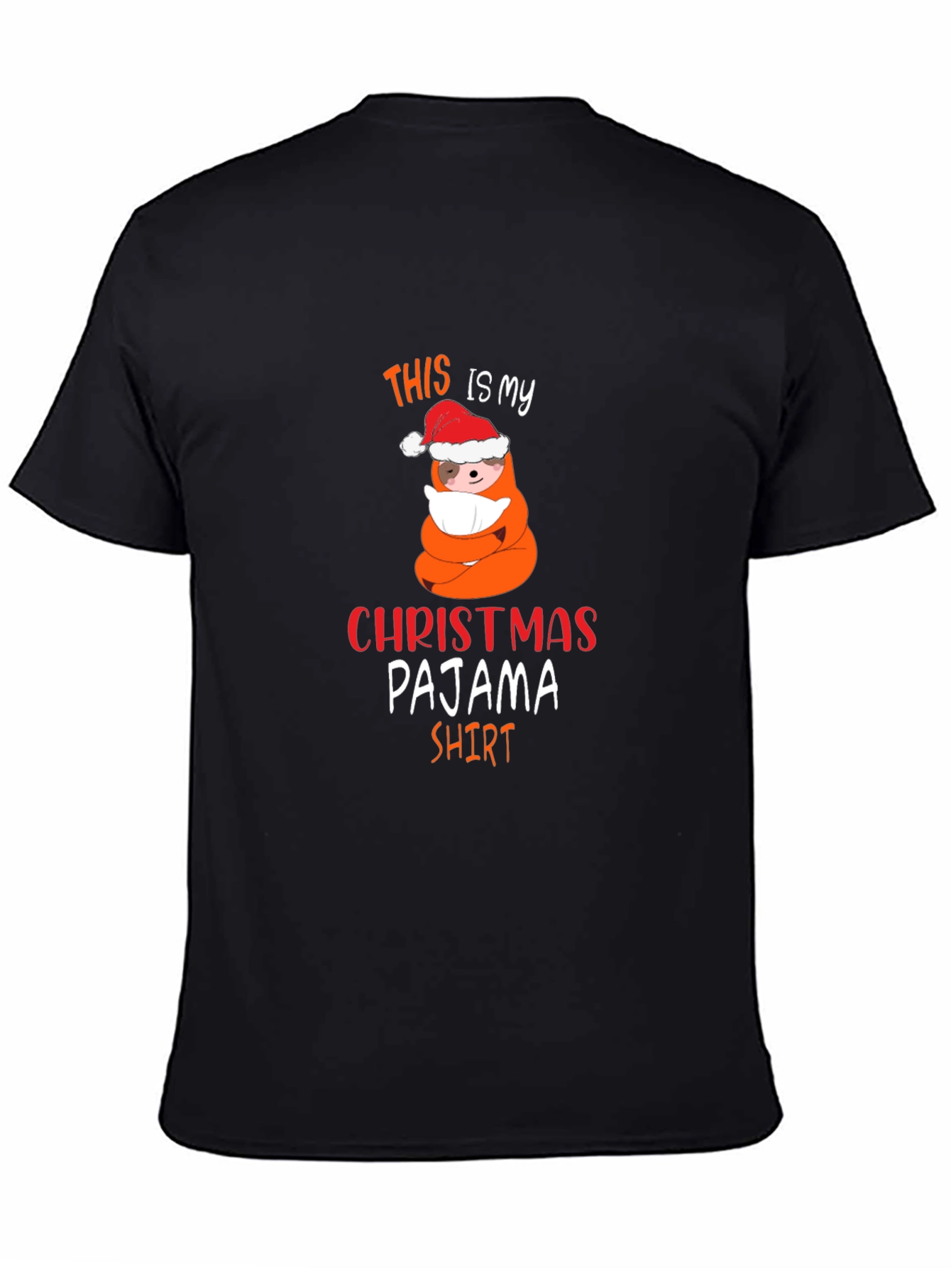 Christmas Pajama Shirt Funny Holiday Tee