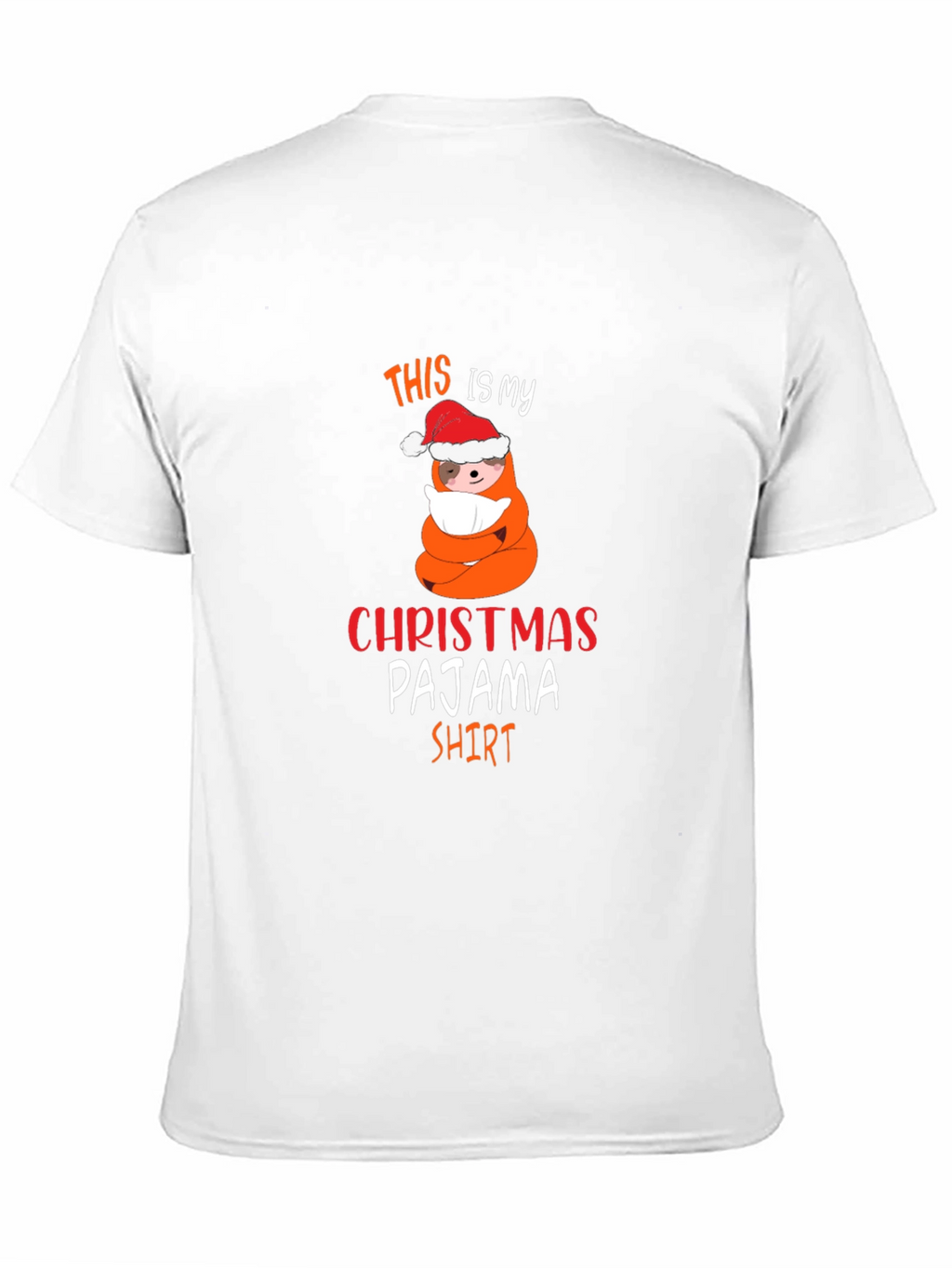 Christmas Pajama Shirt Funny Holiday Tee