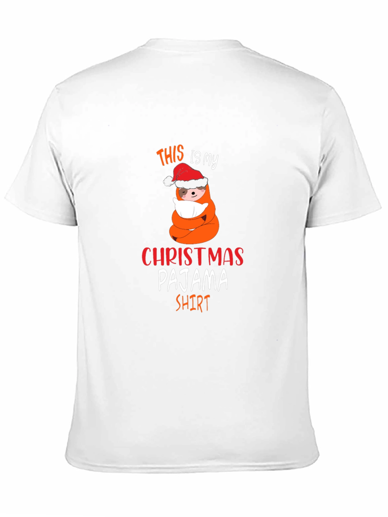 Christmas Pajama Shirt Funny Holiday Tee