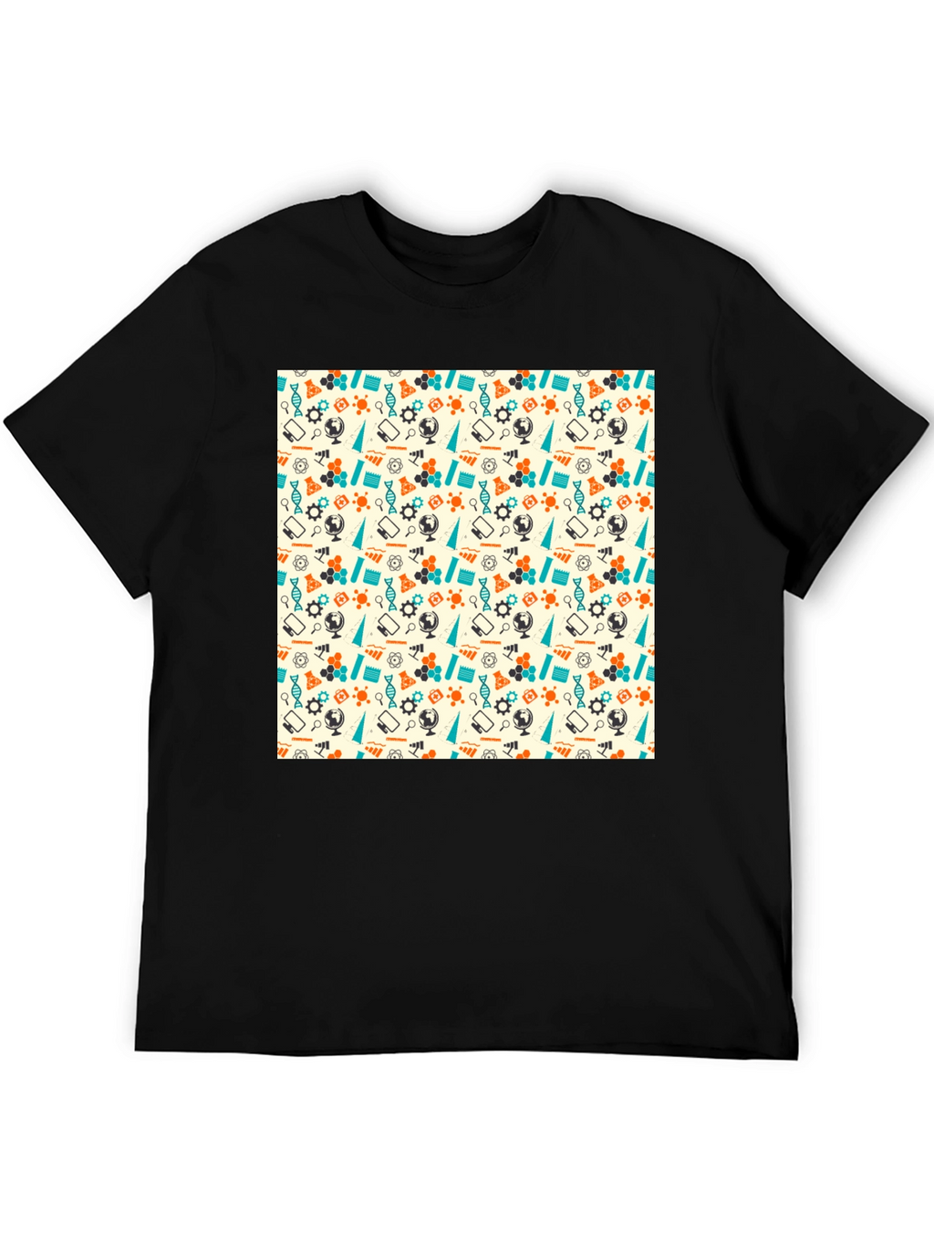 Science Pattern T-Shirt: Stylish & Unique Design