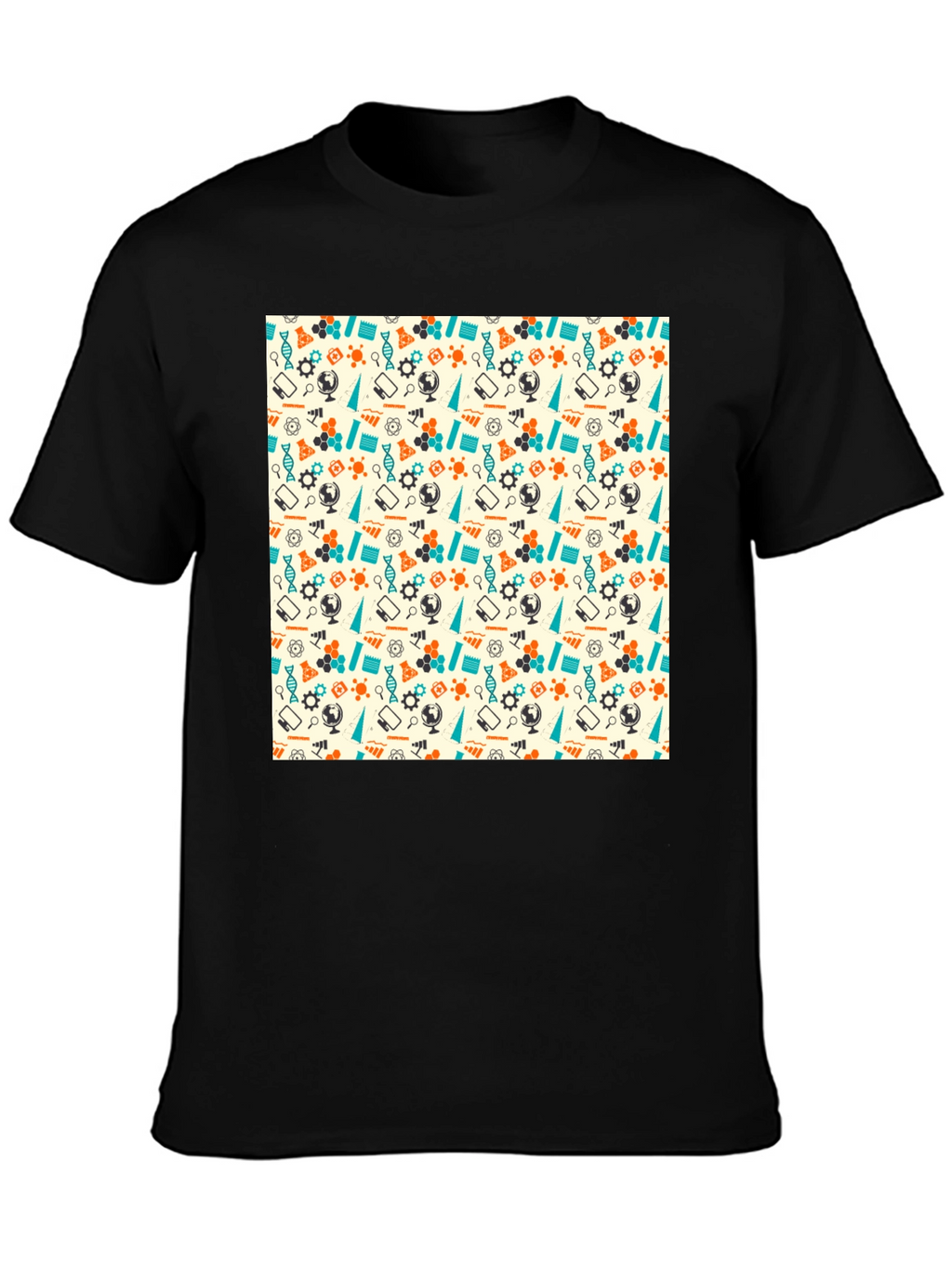 Science Pattern T-Shirt: Stylish & Unique Design