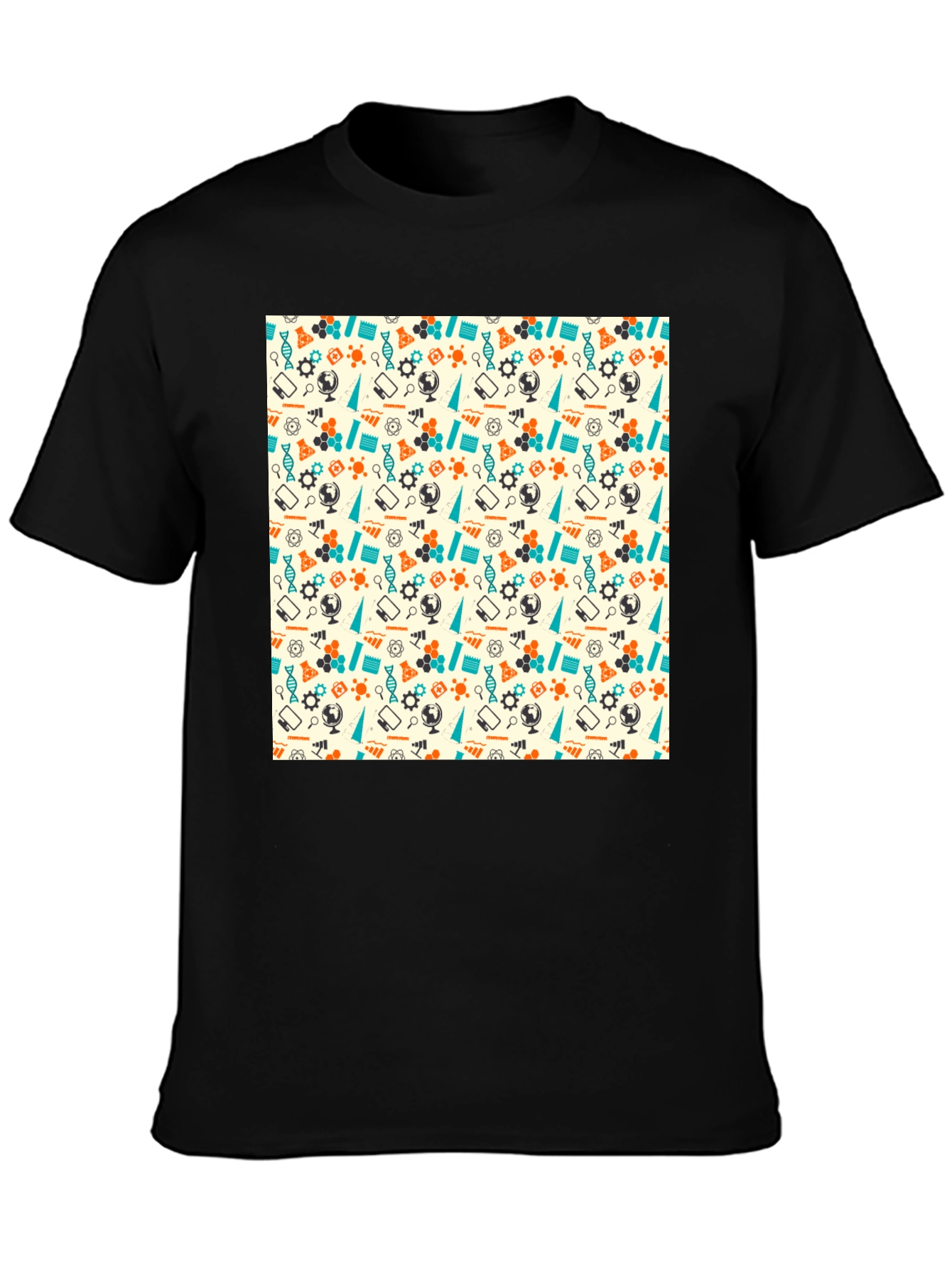 Science Pattern T-Shirt: Stylish & Unique Design